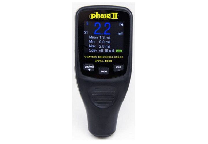 Thiết bị đo bề dày vật liệu PTG-4000 từ Mỹ bởi PHASE II