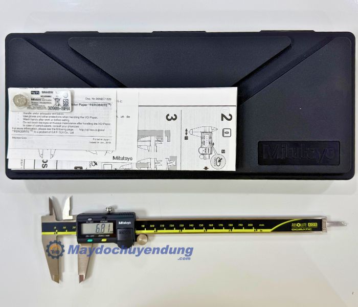 mitutoyo-500-197-30-9 Thước kẹp kỹ thuật số 0-200mm Mitutoyo 500-197-30 Cân bàn công nghiệp 