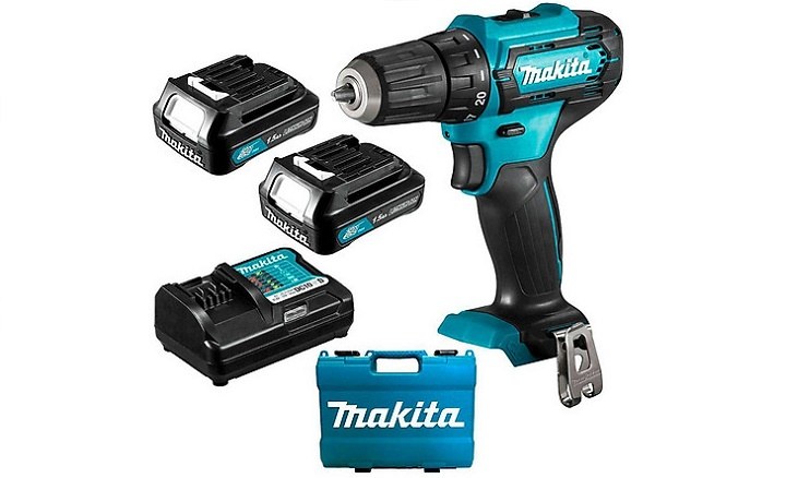 Máy khoan động lực và tua vít không dây Makita HP333DSYE