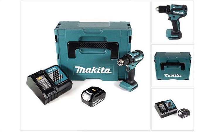Khoan và bắt vít không dây Makita DDF485SFE